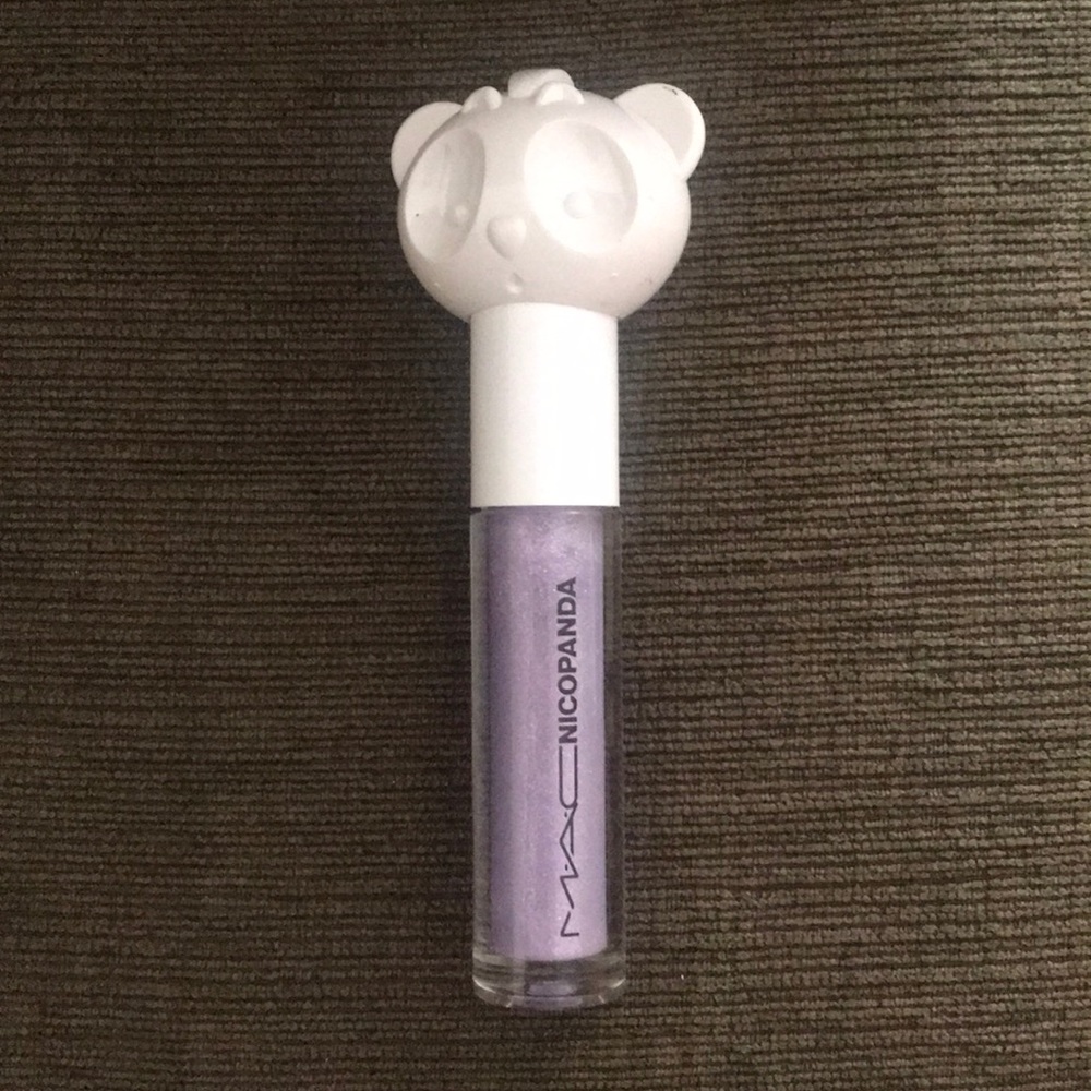 Mac nicopanda lip glass in glitter parade